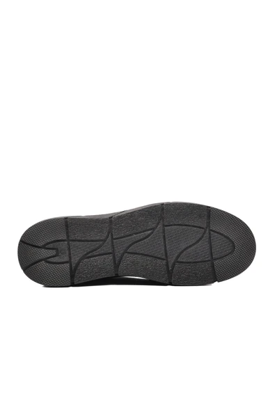 Aspor Siyah İçi Kürklü Erkek Düz Bot - Resim 5