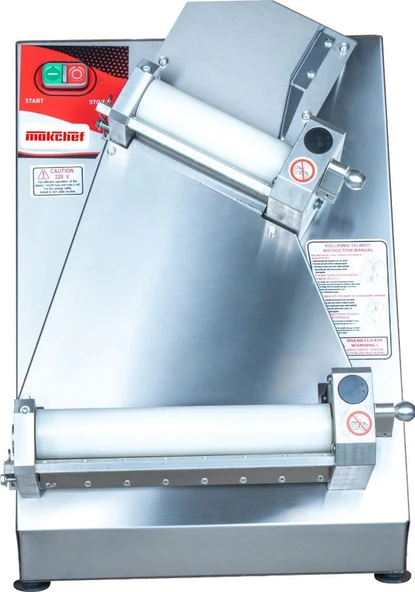 HAMUR AÇMA MAKİNESİ  40 cm LAHMACUN, PİDE, PİZZA, PROFESYONEL PRATİK VE HIZLI - Resim 4