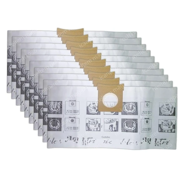 İhlas İle Uyumlu Aura Vac - Hydrozone Kağıt Toz Torbası 10 Adet ürün görseli