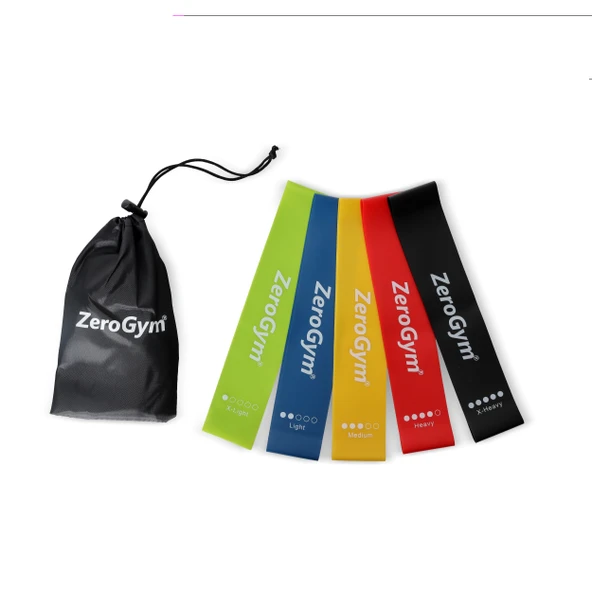 Zerogym Lbl00 Loop Bant Latex 25,5cm X 5cm 5li Set ürün görseli