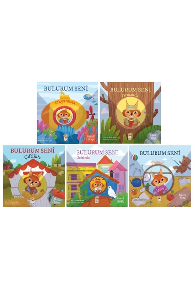 Bulurum Seni Okyanusta-ormanda-çiftlikte-şehirde-evimde 5 Kitap Set (fenerli Kitap) ürün görseli