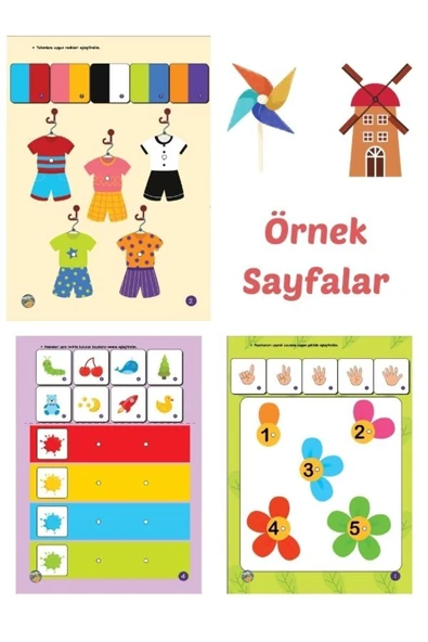 3 Kitap Set - 16-24 Ay Cırt Cırtlı Etkinlikler I - II ve İş Kültür Uykusu Gelmeyen Porsuk - Resim 5