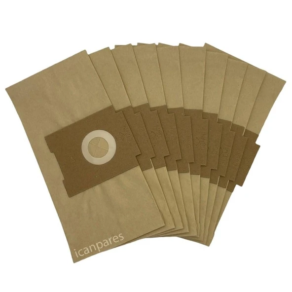 Arzum İle Uyumlu Livido Süpürge Kağıt Toz Torbası 10 Adet ürün görseli