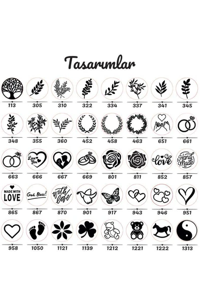 Mum Mührü Uygulama Seti Kahverengi Kendin Yap Mühür Seti 7 Parça BBS1012 - Resim 4