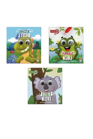 Sincap Kitap Kocaman Gözler Kimin Set 3lü (stego,kuki,kori) ürün görseli