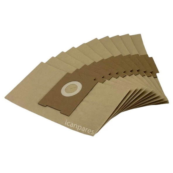 Arzum İle Uyumlu Livido Süpürge Kağıt Toz Torbası 10 Adet - Resim 2