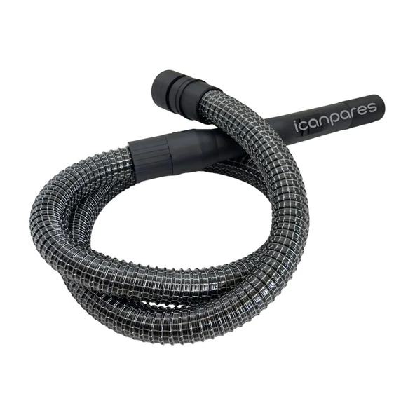 Fakir İle Uyumlu Deluxe 9000s, Deluxe 9800s Süpürge Alternatif Çelik Telli Hortumu (Sadece Süpürme İşlemi Yapar) - Resim 2