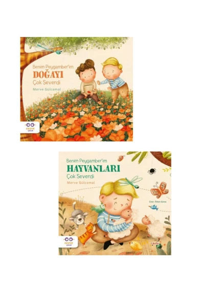 Benim Peygamber'im Doğayı Çok Severdi - Benim Peygamber'im Hayvanları Çok Severdi 2 Kitap Set ürün görseli