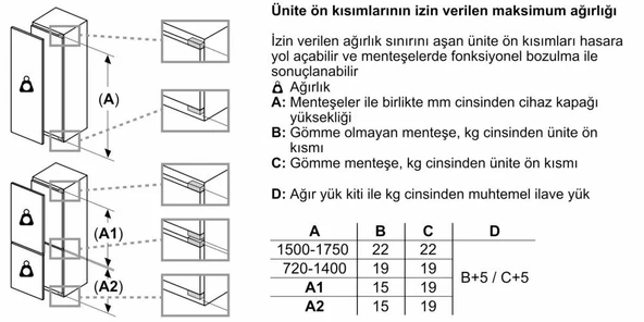 Siemens KI82LADD0 Ankastre Buzdolabı Derin Donduruculu - Resim 10