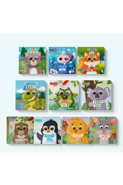 Sincap Kitap Kocaman Gözler Kimin 10 Kitap Set ürün görseli