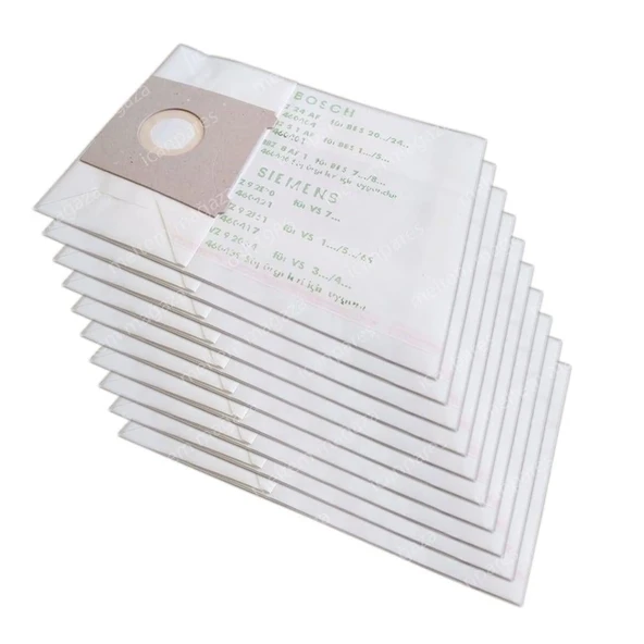 Bosch, Siemens İle Uyumlu 211 Kağıt Toz Torbası 10 Adet ürün görseli