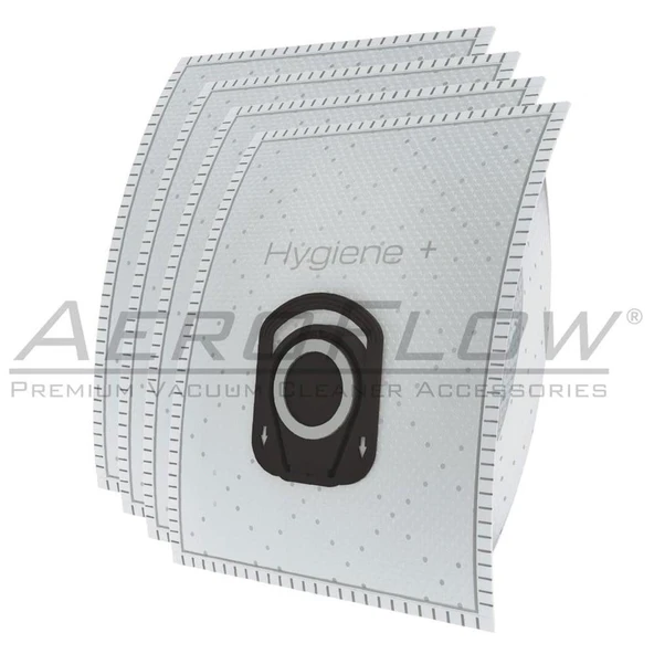 Rowenta İle Uyumlu Silence Force 4A Süpürge Toz Torbası 4 Adet Kutulu - Resim 2