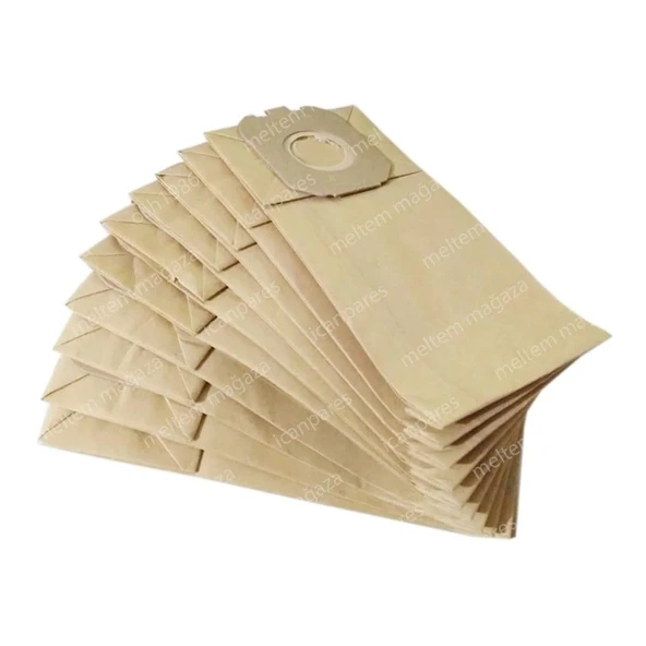 Fakir İle Uyumlu A 120, Vestel İle Uyumlu Şimşek Süpürge Kağıt Toz Torbası 10 Adet ürün görseli