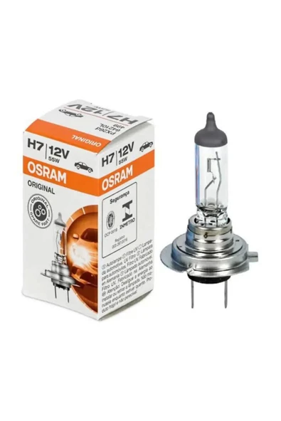 Osram 12v H7 Far Ampulü 1 Adet Alman Malı Orjinal 64210 ürün görseli 1