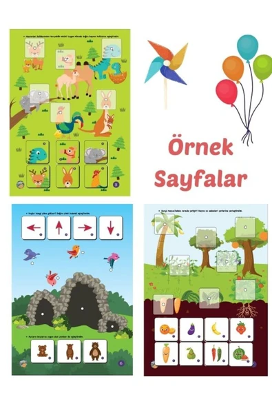 3 Kitap Set - 16-24 Ay Cırt Cırtlı Etkinlikler I - II ve İş Kültür Uykusu Gelmeyen Porsuk - Resim 3