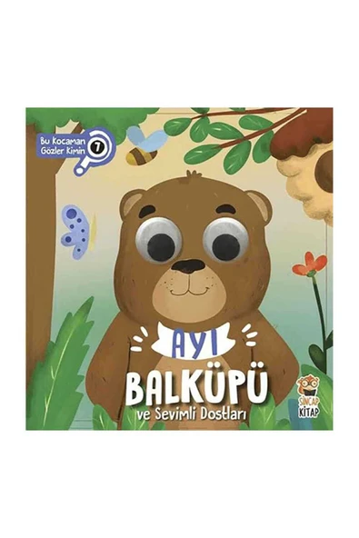 Ayı Balküpü Ve Sevimli Dostları - Bu Kocaman Gözler Kimin 7 ürün görseli