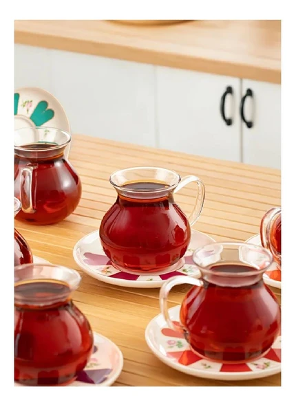 Perotti 17901 Beyoğlu Çay Seti 210 ml 12 Parça - Resim 2