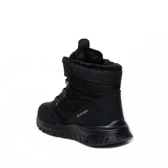 Ndrops M-888 Siyah Erkek Çocuk Kışlık Bot Ayakkabı - Resim 4