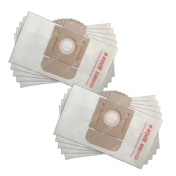 Beko İle Uyumlu Kanguru Süpürge Kağıt Toz Torbası 10 Adet ürün görseli