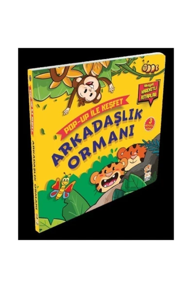Arkadaşlık Ormanı / Popup Ile Keşfet (hikayeli Hareketli Kitaplar) - M.sacide Kafalı - Resim 3