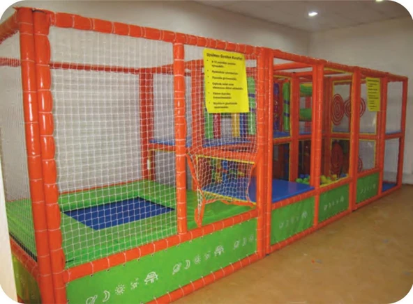 TRAMBOLİNLİ TOP HAVUZLU OYUN ALANI ürün görseli