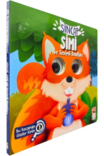 Sincap Simi  Balık Noni Kurbağa Kuki Bu Kocaman Gözler Kimin 3 Kitap Set - Resim 3