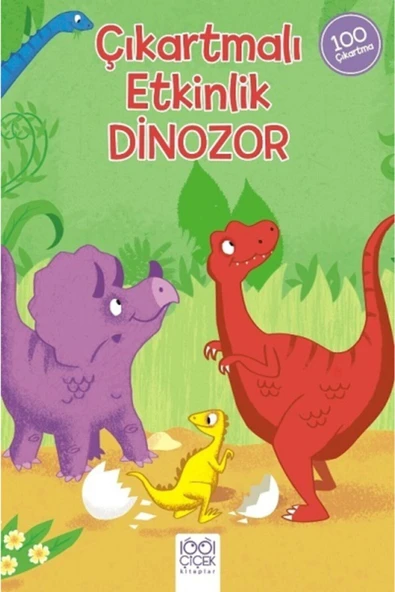 Dinozor - Çıkartmalı Etkinlik / David Hitch / 1001 Çiçek Kitaplar / 9786053418634 ürün görseli