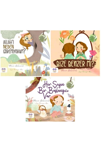 Küçük Merve'nin Büyük Soruları 3 Kitap Set / Her Şeyin Bir Başlangıcı Var - Merve Gülcemal ürün görseli