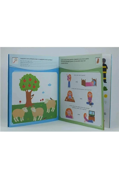 Montessori Metoduyla Uygulamalı Öğrenme - Ilk Keşif (çıkartma Ve Memo Kart Oyunuyla!) - Resim 2