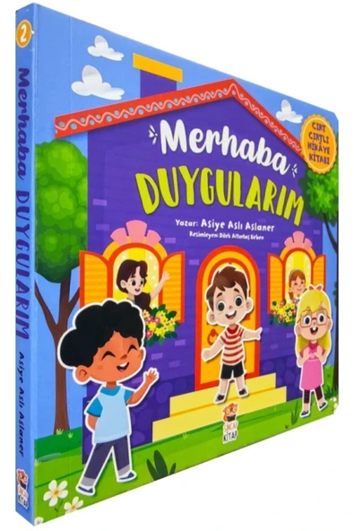 Merhaba Orman Merhaba Duygularım Cırt Cırtlı Hikaye Kitabı 2 Kitap Set - Resim 2
