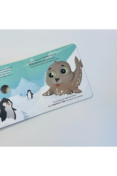 Penguen Piku ve Sevimli Dostları - Bu Kocaman Gözler Kimin 8 - Resim 3