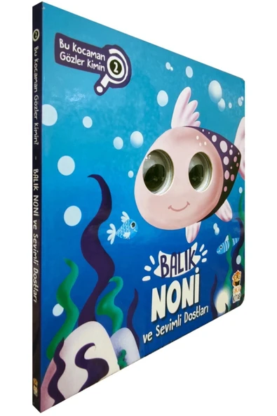 Sincap Simi  Balık Noni Kurbağa Kuki Bu Kocaman Gözler Kimin 3 Kitap Set - Resim 4