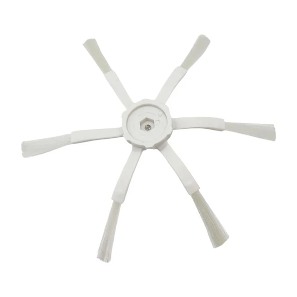 Roborock İle Uyumlu S5 Max, S50, S6 MaxV, S6 Pure 6 Kollu Yan Fırça (1 Adet) - Resim 2