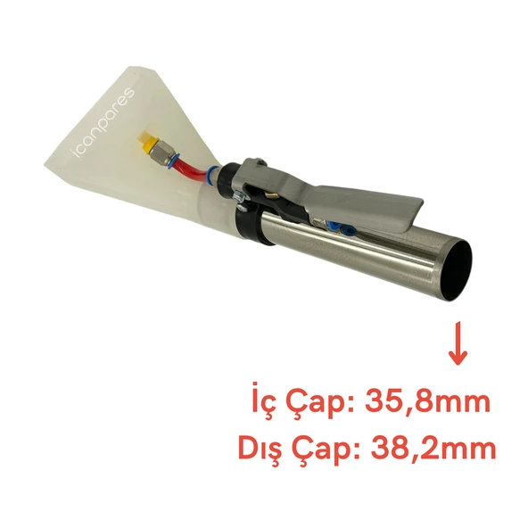 Fantom İle Uyumlu Star Safran Püskürtmeli Yıkama Ucu | 35.8mm İç Çap, 38.2mm Dış Çap - Resim 2