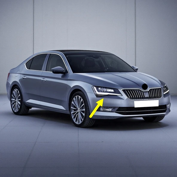Skoda Superb 3 2015-2019 Sağ Far Yıkama Motoru Jeti 3V0955966 ürün görseli