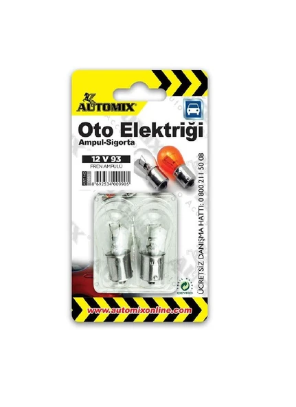 Automix 12V 93 Set  (2 ad) ürün görseli 1