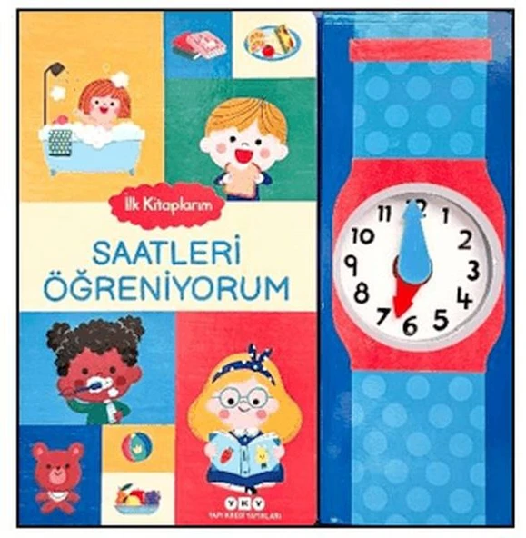 İlk Kitaplarım - Saatleri Öğreniyorum ürün görseli