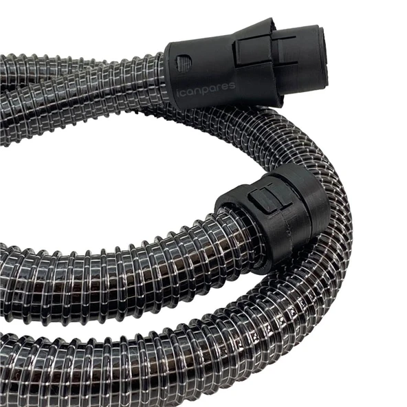 Miele İle Uyumlu S700 Serisi S736, S744, S748, S758, S762, S771 Süpürge Çelik Telli Emiş Hortumu - Resim 2