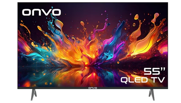 Onvo 55OVF9250UQ 55" Uydu Alıcılı 4K Ultra HD Google Smart QLED TV ürün görseli