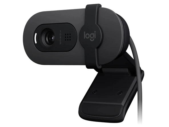 Logıtech Brio 100 Full Hd 1080p Grafit 960-001585 - Resim 3