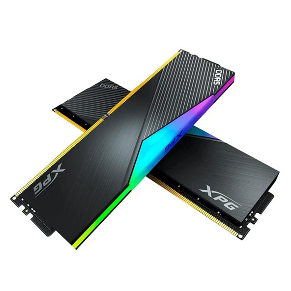XPG 96GB (2X 48GB) DDR5 6400MHZ CL32 RGB DUAL KIT PC RAM LANCER AX5U6400C3248G-DCLARBK ürün görseli