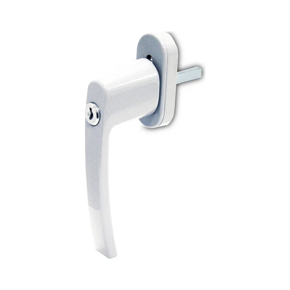 Anahtarlı Pvc Pimapen Pencere ve Balkon Kapı Kolu Kilitli Tekli - Resim 3