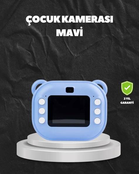 24MP HD Çift Lensli Şipşak Kamera – Termal Baskılı, 32GB Dahili Hafızalı ürün görseli