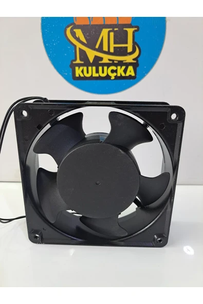 Kare Fan 120X120X38Mm 220V Metal Kasalı - Resim 3