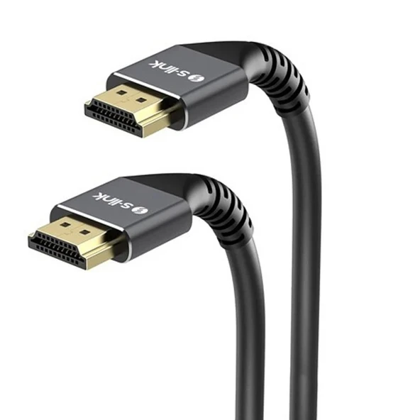 S-Link SLX-HD4K05 19+1 5 Metre V2.0 4K 60Hz Metal HDMI Kablo - Resim 3