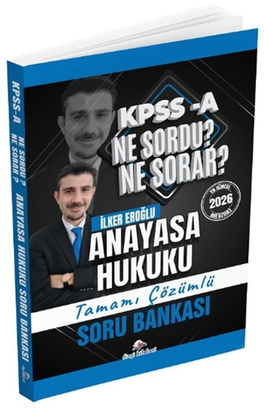 2026 KPSS A Grubu Anayasa Hukuku Ne Sordu Ne Sorar Soru Bankası Dizgi Kitap ürün görseli 1