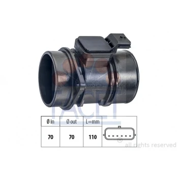 Renault (debimetre) Hava Kutle Olcer (maf) K9k Nissan Micra Note 1,5 DCI Megane II-Clio 3-Kangoo-Laguna II - Facet 10.1363 ürün görseli 1