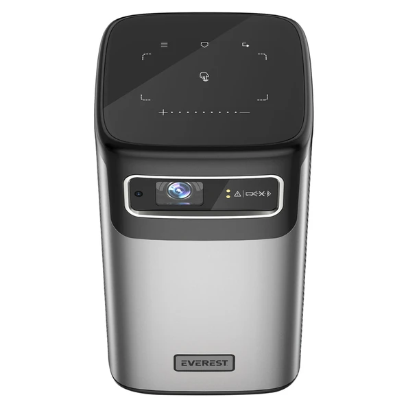 Everest Pj-dlp21, 180 Led Lümen, 4k Destekli, 1xtype-c, 1xhdmı, 1xusb, Wifi, Bluetooth, 30.000 Saat Led Ömrü, 2x5w Speak - Resim 3