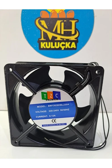 Kare Fan 120X120X38Mm 220V Metal Kasalı ürün görseli