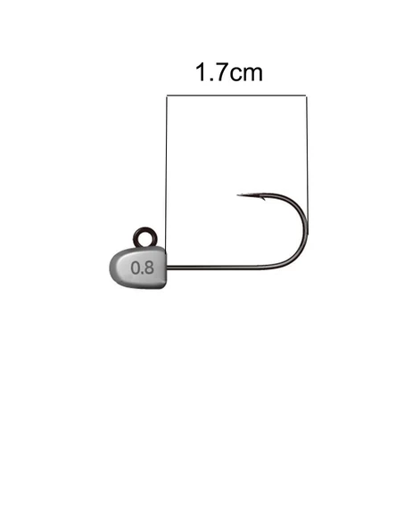JUNGLEGYM J310 JH TG JIG HEAD İĞNE NO:8 3 Adet – 1.7cm Uzunluk - Resim 2